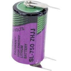 Tadiran Batteries SL 750 PT speciální typ baterie 1/2 AA pájecí kolíky ve tvaru U lithiová 3.6 V 1100 mAh 1 ks