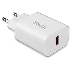 LINDY 18W USB Typ A Charger 73412 USB nabíječka vnitřní Výstupní proud (max.) 3 A 1 x USB A