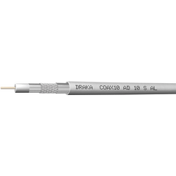 DRAKA 1019225-00200 koaxiální kabel vnější Ø: 6.80 mm  75 Ω 100 dB bílá metrové zboží