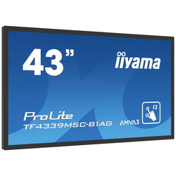 Iiyama ProLite TF4339MSC-B1AG displej Digital Signage Energetická třída (EEK2021): G (A - G) 109.22 cm 43 palec 1920 x 1080 Pixel 24/7