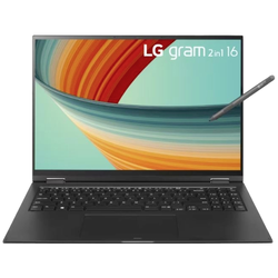 LG Electronics 2 v 1 notebook/tablet gram 16T90R-G.AP78G 40.6 cm (16 palec) QHD Intel® Core™ i7 1360P 16 GB RAM 1 TB SSD Intel® Iris® Xᵉ Graphics Win 11 Pro