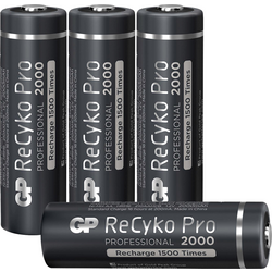 GP Batteries ReCyko+Pro HR06 akumulátor AA, Ni-MH, 2000 mAh, 1.2 V, 4 ks