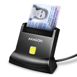 AXAGON CRE-SM4N čtečka čipových karet
