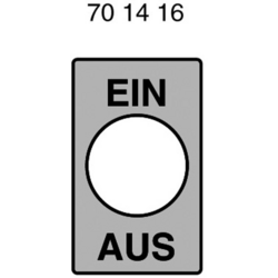 Marquardt 240.001.011 označovací štítek  hliník  (š x v) 16 mm x 28 mm 1 ks