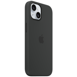 Apple Silicon Case MagSafe zadní kryt na mobil Apple iPhone 15 černá