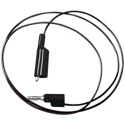 Mueller Electric BU-2030-A-96-0 měřicí kabel [banánková zástrčka 4 mm - krokosvorky] 2.4 m, černá, 1 ks