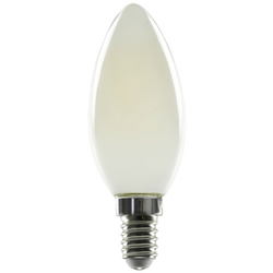 Tungsram 65602 LED Energetická třída (EEK2021) F (A - G) E14 svíčkový tvar 4.5 W = 40 W teplá bílá (Ø x d) 35 mm x 97 mm  1 ks