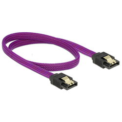 Delock pevný disk kabel 0.5 m fialová