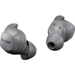 LINDY špuntová sluchátka Bluetooth® šedá regulace hlasitosti