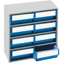 Treston 0830-6 skladová skříň    (š x v x h) 400 x 395 x 300 mm světle šedá, modrá 1 ks
