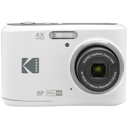Kodak Pixpro FZ45 Friendly Zoom digitální fotoaparát 16 Megapixel Zoom (optický): 4 x bílá  Full HD videozáznam, HDR video, integrovaný akumulátor
