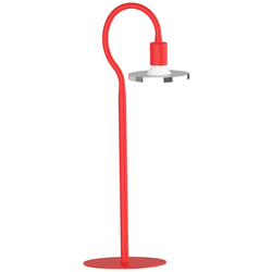 LightMe Simplessa LM85680 LED stolní lampa LED GU10 6 W červená, chrom