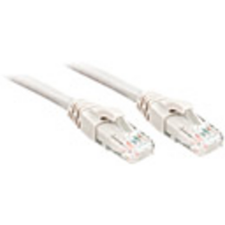 LINDY 48090 RJ45 síťové kabely, propojovací kabely CAT 6 U/UTP 0.30 m bílá  1 ks