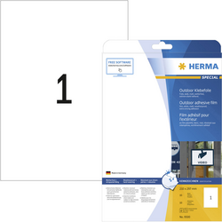 Herma 9500 etikety 210 x 297 mm polyethylenová fólie bílá 10 ks permanentní  univerzální etikety, etikety odolné proti vlivům počasí