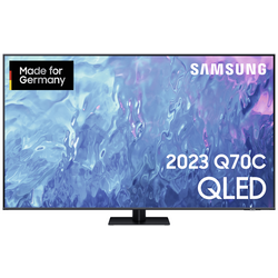 Samsung QLED 4K Q70C QLED TV 138 cm 55 palec Energetická třída (EEK2021) G (A - G) CI+, DVB-C, DVB-S2, DVBT2 HD, QLED, Smart TV, UHD, WLAN titanová šedá