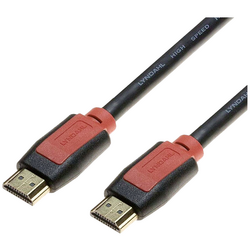 Lyndahl HDMI kabel Zástrčka HDMI-A 5 m černá LKSLA050 třížilový stíněný, pozlacené kontakty HDMI kabel