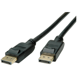 Roline green DisplayPort kabel Konektor DisplayPort 3.00 m černá 11.44.5812 Ultra HD (8K), stíněný, krytí TPE, bez halogenů Kabel DisplayPort