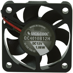 QuickCool QC4010B12H axiální ventilátor 12 V/DC 12.23 m³/h (d x š x v) 40 x 40 x 10 mm