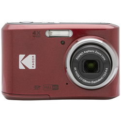 Kodak Pixpro FZ45 Friendly Zoom digitální fotoaparát 16 Megapixel Zoom (optický): 4 x červená  Full HD videozáznam, HDR video, integrovaný akumulátor