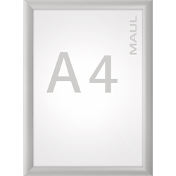 Maul sklopný rám MAULstandard Použití pro formát papíru: 1 x DIN A4 interiér 6604408 hliník stříbrná 1 ks