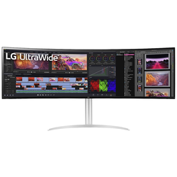 LG Electronics LG 49BQ95C-W 49Zoll 125cm Curved LED monitor 124.5 cm (49 palec) 5120 x 1440 Pixel 32:9 5 ms IPS LED