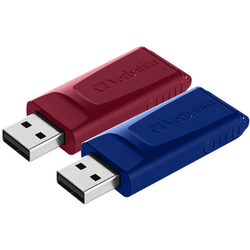 Verbatim Slider USB flash disk 32 GB červená, modrá 49327 USB 2.0