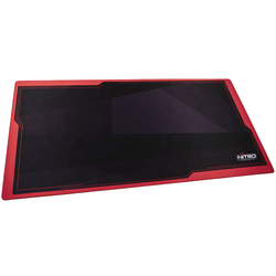Nitro Concepts DM16 herní podložka pod myš  černá, červená (š x v x h) 1600 x 3 x 800 mm