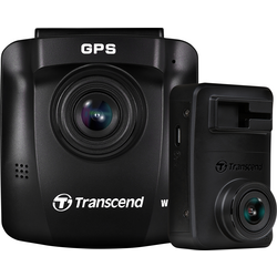 Transcend DrivePro 620 kamera za čelní sklo Horizontální zorný úhel=140 ° akumulátor, displej, duální kamera, couvací kamera