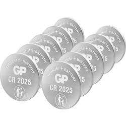 GP Batteries GPCR2025-2CPU10 knoflíkový článek CR 2025 lithiová  3 V 10 ks