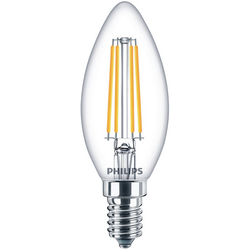 Philips Lighting 76221600 LED Energetická třída (EEK2021) E (A - G) E14  6.5 W = 60 W studená bílá (Ø x d) 3.5 cm x 9.7 cm  1 ks