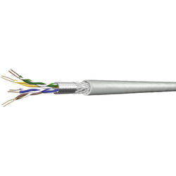 DRAKA 1000453-00100RW ethernetový síťový kabel CAT 5e SF/UTP 4 x 2 x 0.13 mm² šedá metrové zboží
