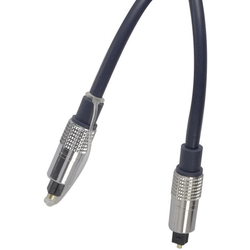Toslink digitální audio kabel Kash 30L526 [1x Toslink  zástrčka (ODT) - 1x Toslink  zástrčka (ODT)], 2.00 m, černá