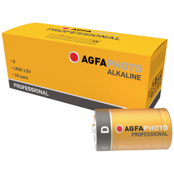 AgfaPhoto Professional LR20 baterie velké mono D alkalicko-manganová  1.5 V 10 ks