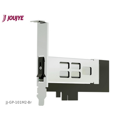 JouJye JJ-GP-101M2-Br 1 port Adaptérová karta PCI Express x4 pro M.2 SSD PCIe x4