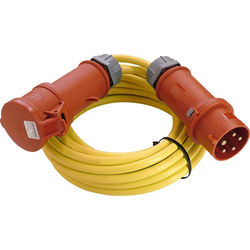 AS Schwabe 60712 napájecí prodlužovací kabel   žlutá 10.00 m