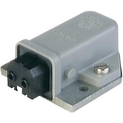 Hirschmann 930329106-1 síťový konektor STAKAP zásuvka, vestavná horizontální Počet kontaktů: 2 + PE 16 A šedá 1 ks