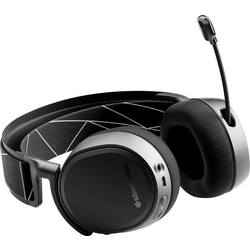 Steelseries Arctis 9 Gaming Sluchátka Over Ear Bluetooth®, bezdrátová stereo černá Redukce šumu mikrofonu regulace hlasitosti, Vypnutí zvuku mikrofonu