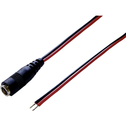 BKL Electronic 072064 nízkonapěťový připojovací kabel nízkonapěťová zásuvka - kabel s otevřenými konci 5.5 mm 2.5 mm 2.5 mm 2.00 m 1 ks