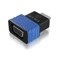 ICY BOX Monitor adaptér [1x HDMI zástrčka - 1x VGA zásuvka] IB-AC516