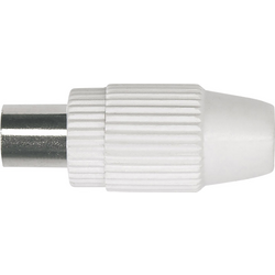 Koaxiální IEC zástrčka Průměr lanka: 6.8 mm Axing