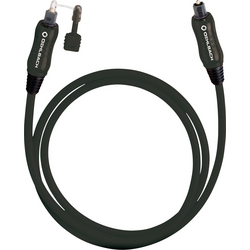 Toslink digitální audio kabel [1x Toslink  zástrčka (ODT) - 1x Toslink  zástrčka (ODT)] 4.00 m černá Oehlbach OPTO Star Black