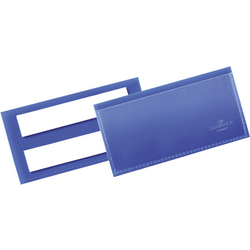 Durable 175907 kapsa na etikety samolepící tmavě modrá (š x v x h) 113 x 53 x 1.7 mm