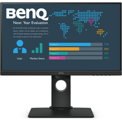 BenQ BL2480T LED monitor 60.5 cm (23.8 palec) Energetická třída (EEK2021) E (A - G) 1920 x 1080 Pixel Full HD 5 ms HDMI™, DisplayPort, VGA, na sluchátka (jack 3,5 mm), audio, stereo (jack 3,5 mm) IPS LED
