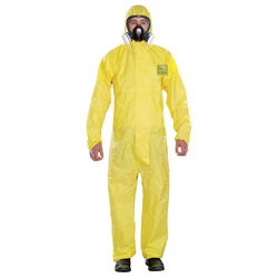 Ansell YY23T-00132-06 AlphaTec® 2300 Plus - model 132 Ochrana proti chemikáliím, žlutá, 2XL vel. Oblečení: XXL žlutá