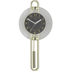 Mebus 14813 Quartz nástěnné hodiny 26 cm x 54.5 cm zlatá, černá, stříbrná