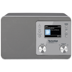 TechniSat DIGITRADIO 307 BT rádio do zásuvky DAB, DAB+, FM AUX, Bluetooth funkce alarmu stříbrná