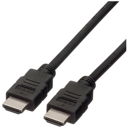 Roline green HDMI propojovací kabel Zástrčka HDMI-A 3 m černá 11445733 HDMI kabel