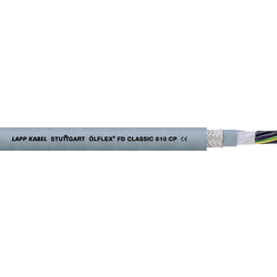 LAPP 26424-500 kabel pro energetické řetězy ÖLFLEX® CLASSIC FD 810 CP 12 G 0.75 mm² šedá 500 m
