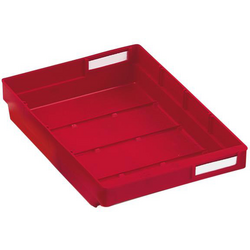 Kappes 6630.00.3151 regálová krabice vhodné pro potraviny (š x v x h) 240 x 65 x 300 mm červená 1 ks