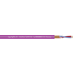 Sommer Cable 200-0008 mikrofonový kabel 2 x 0.22 mm² fialová metrové zboží